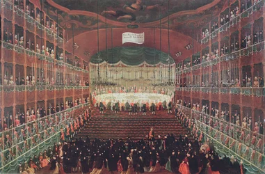Un repas au théâtre San Benedetto